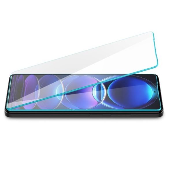 Spigen Glas.TR Slim Xiaomi Redmi Note 12 Pro 5G/12 Pro+ Plus 5G 2db AGL06045 edzett üveg fólia