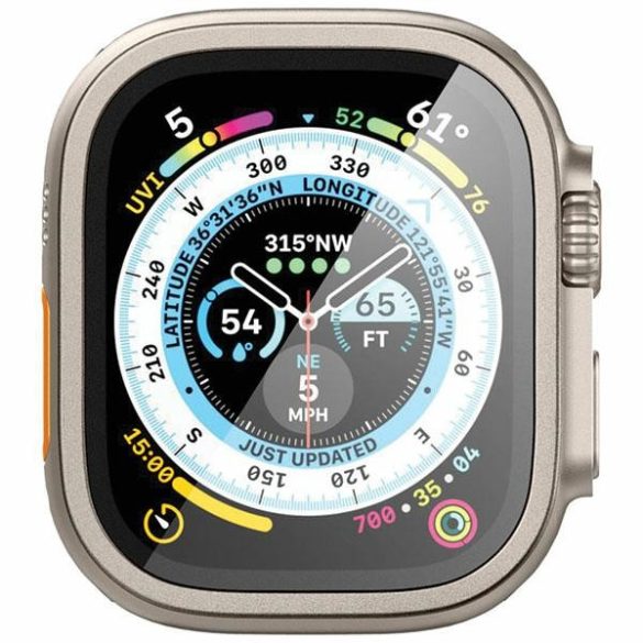 Spigen ALM Glas.Tr Slim Pro Apple Watch Ultra (49mm) titán AGL06161 fólia