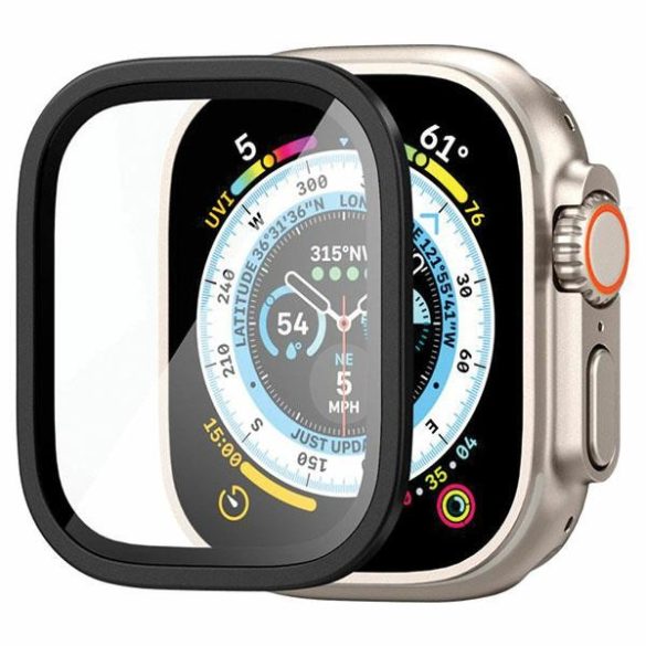 Spigen ALM Glas.Tr Slim Pro Apple Watch Ultra (49mm) Fekete AGL06163 fólia
