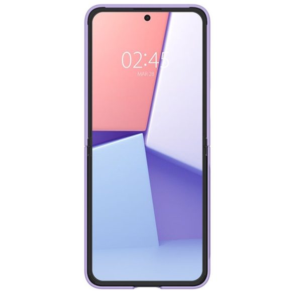 Spigen Air Skin Samsung Galaxy Z Flip5 rózsaszín lila ACS06232 tok