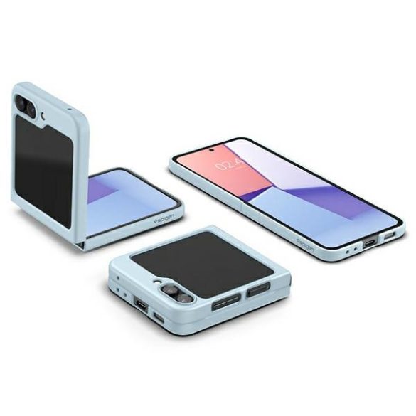 Spigen Air Skin Samsung Galaxy Z Flip5 kék ACS06233 tok