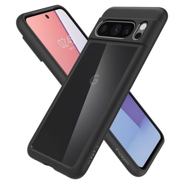 Spigen Ultra hibrid Google Pixel 8 Pro fekete ACS06317 tok