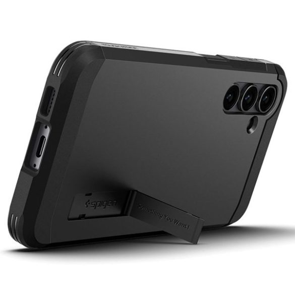 Spigen Tough Armor Samsung Galaxy S23 FE fekete ACS06364 tok