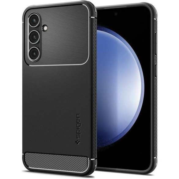 Spigen Rugged Armor Samsung Galaxy S23 FE fekete/matt black ACS06376 tok