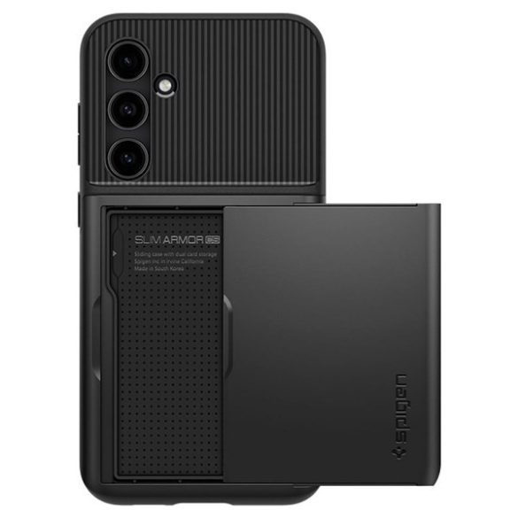 Spigen Slim Armor CS Sam Samsung Galaxy S23 FE fekete ACS06377 tok