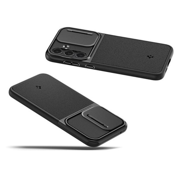 Spigen Optik Armor tok Samsung Galaxy S23 FE fekete ACS06380