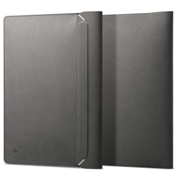 Spigen Valentinus Sleeve laptop 15-16 szürke AFA06418 tok