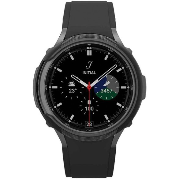 Spigen Liquid Air Samsung Galaxy Watch 6 Classic 47 mm-es fekete ACS06394 tok