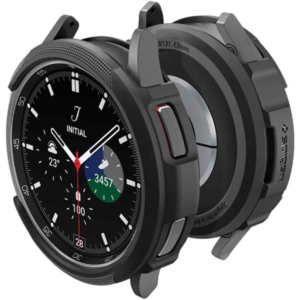 Spigen Liquid Air Samsung Galaxy Watch 6 Classic 43 mm-es fekete ACS06395 tok