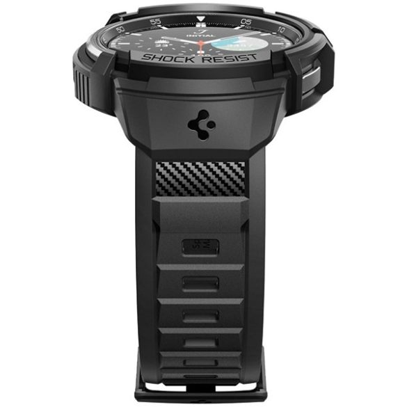Spigen Rugged Armor Pro Samsung Watch 6 Classic 47 mm-es fekete ACS06488 tok