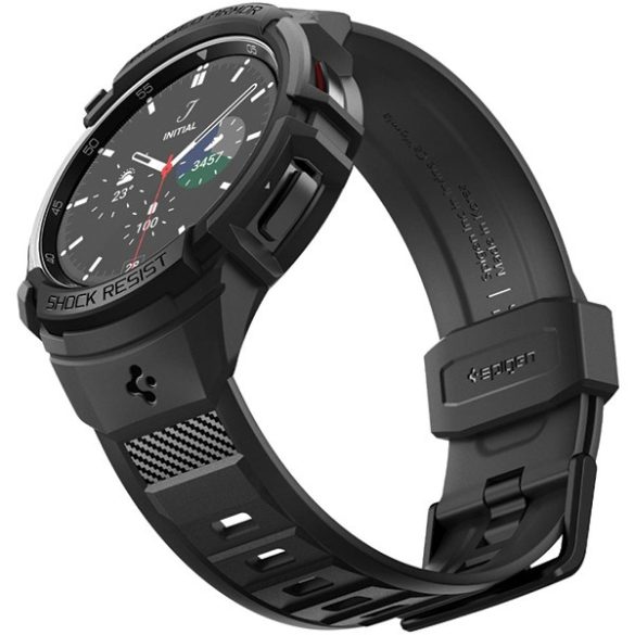 Spigen Rugged Armor Pro Samsung Watch 6 Classic 47 mm-es fekete ACS06488 tok