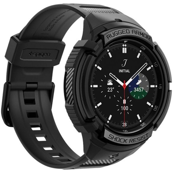 Spigen Rugged Armor Pro Samsung Watch 6 Classic 47 mm-es fekete ACS06488 tok