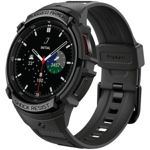 Spigen Rugged Armor Pro Samsung Watch 6 Classic 43mm 43 mm-es fekete ACS06492 tok