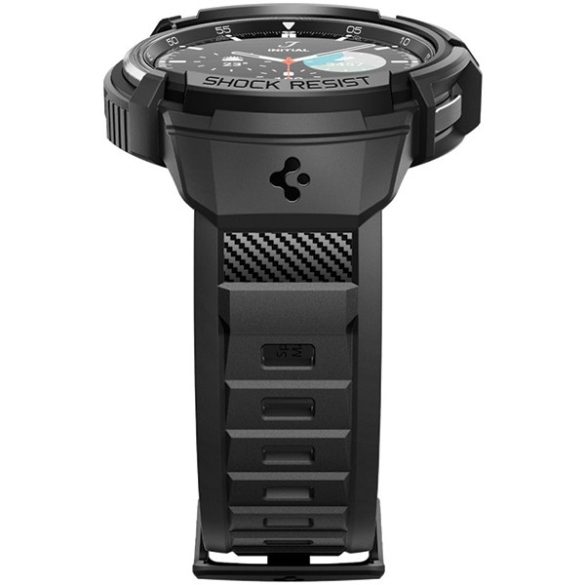 Spigen Rugged Armor Pro Samsung Watch 6 Classic 43mm 43 mm-es fekete ACS06492 tok