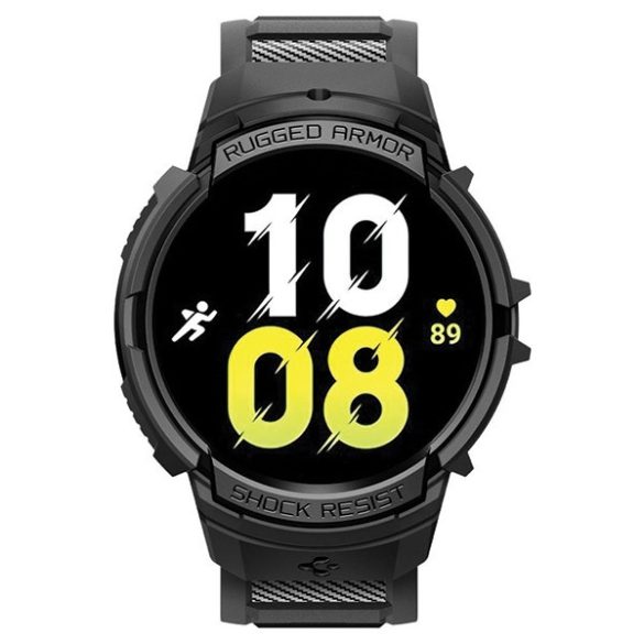 Spigen Rugged Armor Pro Samsung Watch 6 44 mm-es fekete ACS06496 tok