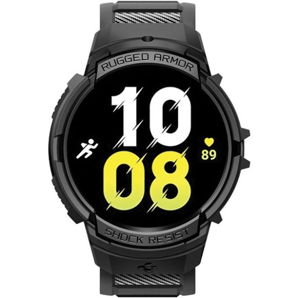 Spigen Rugged Armor Pro Samsung Watch 6 40mm 40 mm-es fekete ACS06501 tok