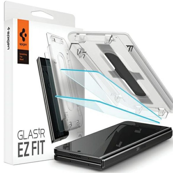 Spigen Glas.TR Samsung Galaxy Z Fold5 F946 2szt./2db "EZ FIT" AGL06523 edzett üveg fólia