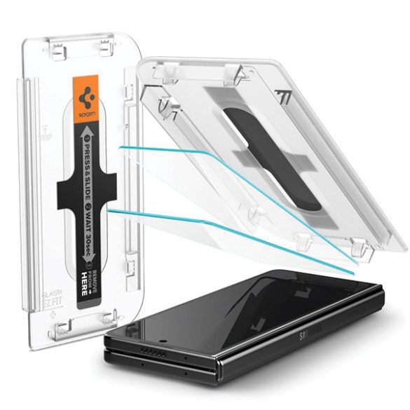 Spigen Glas.TR Samsung Galaxy Z Fold5 F946 2szt./2db "EZ FIT" AGL06523 edzett üveg fólia