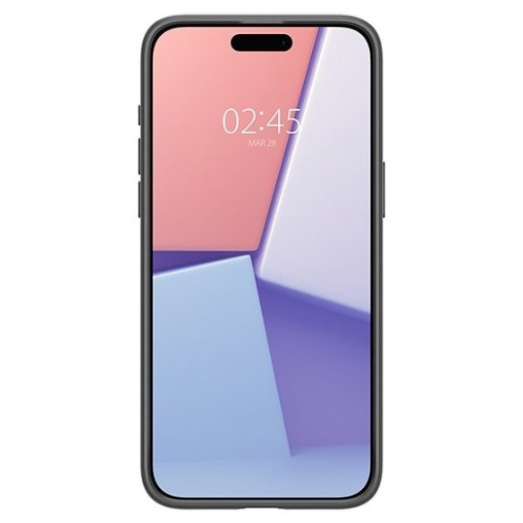 Spigen Thin Fit iPhone 15 Pro Max 6.7" vékony illeszkedés, fekete ACS06544 tok