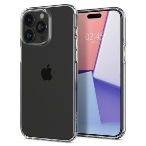 SPIGEN Liquid Crystal iPhone 15 Pro Max 6,7" átlátszó ACS06557 tok