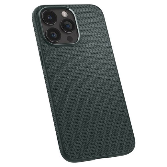 Spigen Liquid Air iPhone 15 Pro Max 6.7" zöld/sötétzöld ACS06564 tok