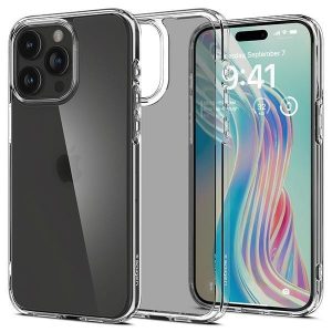 Spigen Ultra Hybrid iPhone 15 Pro Max 6,7" átlátszó ACS06567 tok