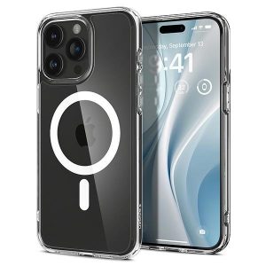 Spigen Ultra Hybrid MAG iPhone 15 Pro Max 6,7" Magsafe fehér tok