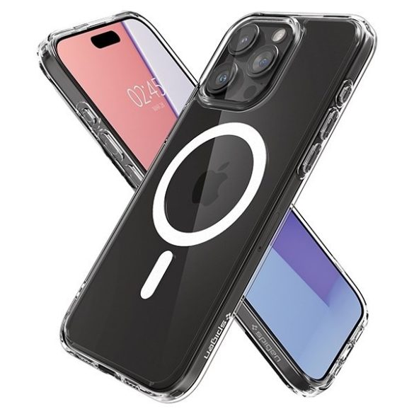 Spigen Ultra Hybrid MAG iPhone 15 Pro Max 6,7" Magsafe fehér tok