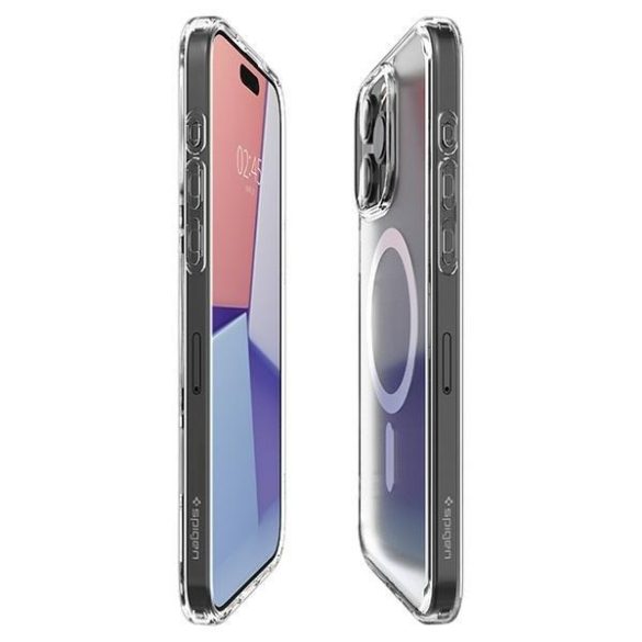 Spigen Ultra Hybrid MAG iPhone 15 Pro Max 6,7" Magsafe fagyálló átlátszó ACS06580 tok