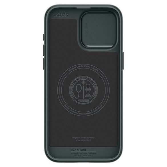 Spigen Optik Armor iPhone 15 Pro Max 6,7" MAG Magsafe zöld/sötétzöld ACS06600 tok