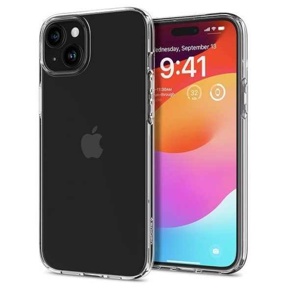 Spigen Liquid Crystal iPhone 15 Plus átlátszó tok