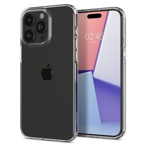 SPIGEN Liquid Crystal iPhone 15 Pro 6.1" átlátszó tok