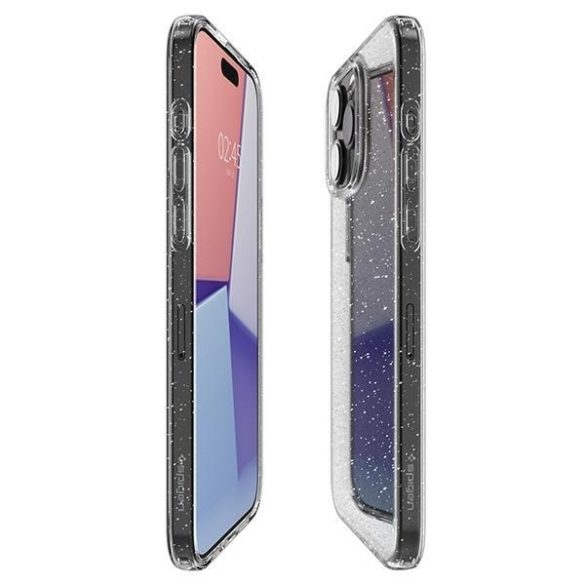 SPIGEN Liquid Crystal iPhone 15 Pro 6.1" csillogó kristály ACS06701 tok