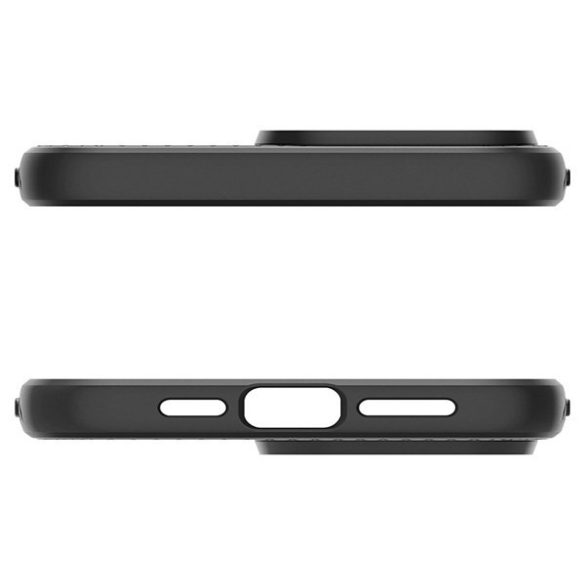 Spigen Liquid Air iPhone 15 Pro 6.1" matt fekete tok