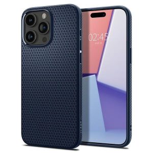 Spigen Liquid Air iPhone 15 Pro 6,1" tengerészkék tok