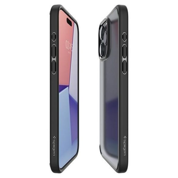 Spigen Ultra Hybrid iPhone 15 Pro 6.1" fagy fekete ACS06709 tok