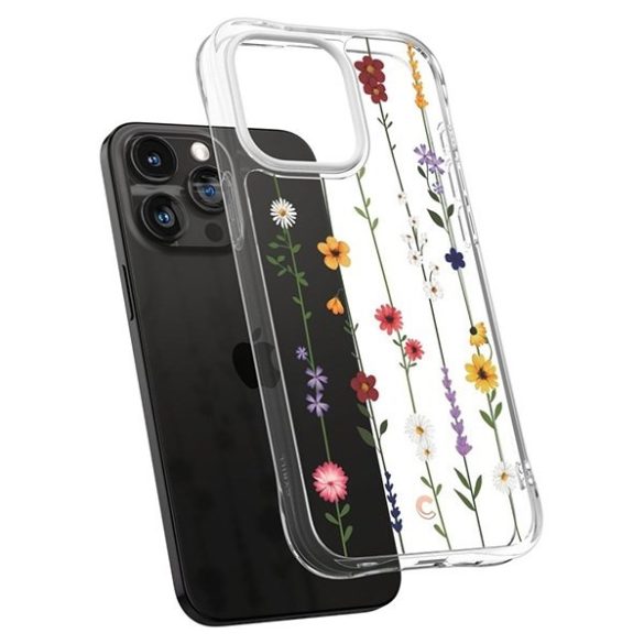 Spigen Cyrill Cecile iPhone 15 Pro 6.1" virágos kert ACS06760 tok