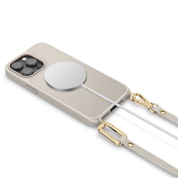 Spigen Cyrill Classic MAG iPhone 15 Pro 6,1" charm Magsafe krémszínű ACS06774 tok