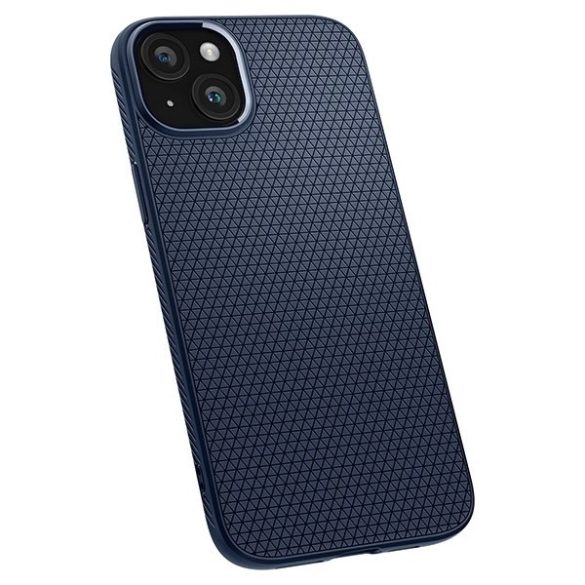 Spigen Liquid Air iPhone 15 tengerészkék tok