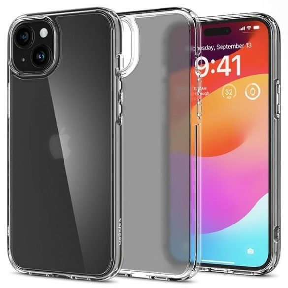 Spigen Ultra Hybrid iPhone 15 átlátszó tok