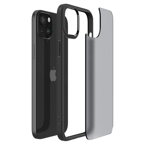 Spigen Ultra Hybrid iPhone 15 fekete tok