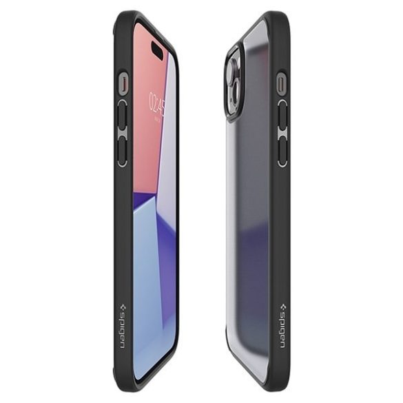 Spigen Ultra Hybrid iPhone 15 fekete tok