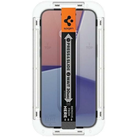 Spigen Glas.TR iPhone 15 Pro Max 6.7" "EZ FIT" 2 db átlátszó edzett üveg