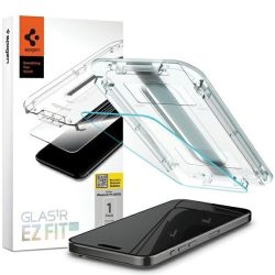   Spigen Glas.TR iPhone 15 Pro Max 6.7" "EZ FIT" átlátszó edzett üveg AGL06878