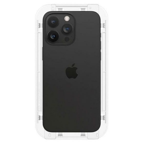 Spigen Glas.TR iPhone 15 Pro Max 6.7" "EZ FIT" átlátszó edzett üveg AGL06878