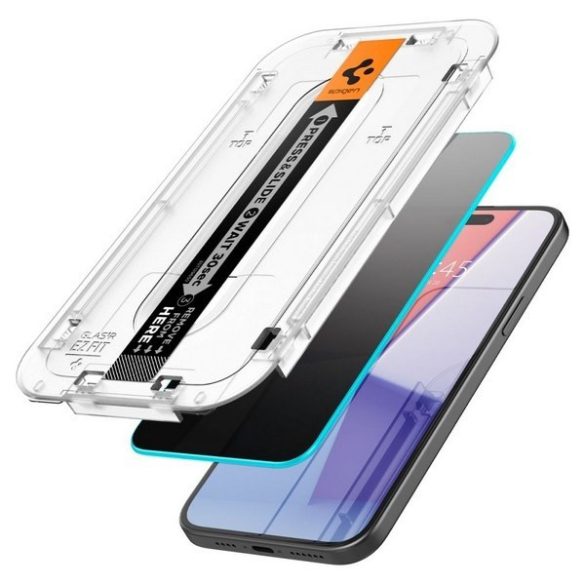 Spigen Glas.TR iPhone 15 Plus 6.7" "EZ FIT" 2 db edzett üveg 