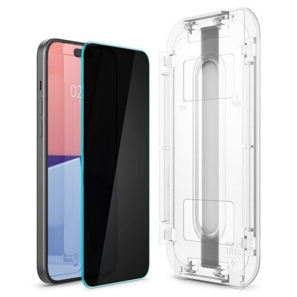 Spigen Glas.TR iPhone 15 Plus 6.7" "EZ FIT" 2 db edzett üveg 