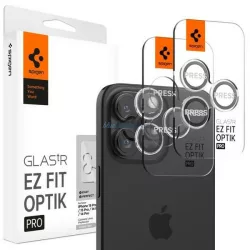   Spigen Optik.Tr iPhone 14 Pro / 14 Pro Max / 15 Pro / 15 Pro Max "EZ FIT" lencse védő fólia 2db