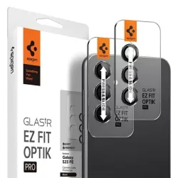   Spigen Optik.Tr kamera Samsung Galaxy S23 FE EZ FIT objektív 2szt./2db fekete AGL06987 fólia