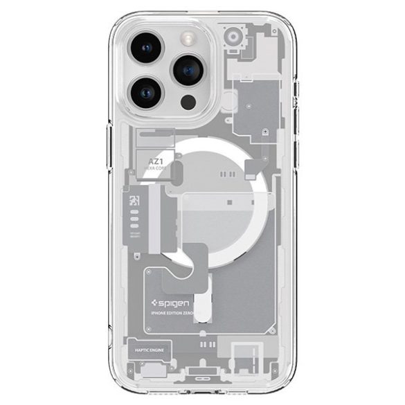 Spigen Ultra Hybrid MAG iPhone 15 Pro Max 6,7" Magsafe Zero One fehér ACS07034 tok